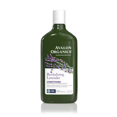 Avalon Organics Revitalizing Lavender Conditioner bottle for normal to dry hair conditioning