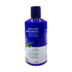Avalon Organics Therapy Biotin B-Complex; aplicación de masaje para activar el cuero cabelludo