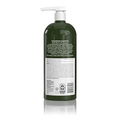 Avalon Organics Therapy Biotin B-Complex lather showing rich cleansing action
