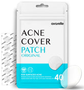 AVARELLE acne cover patch on zit with tea tree for discreet blemish care