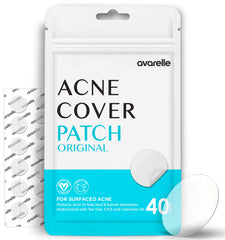 AVARELLE acne cover patch on zit with tea tree for discreet blemish care