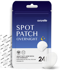 AVARELLE Spot Pimple Patches pack close-up for discreet blemish care
