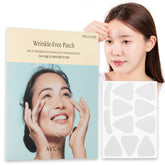 Parche AVCA para frente con líneas de expresión, ayuda a suavizar áreas de movimiento facial.