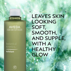 Aveda Botanical Kinetics Exfoliant pour demonstrates liquid exfoliation for refreshed texture.