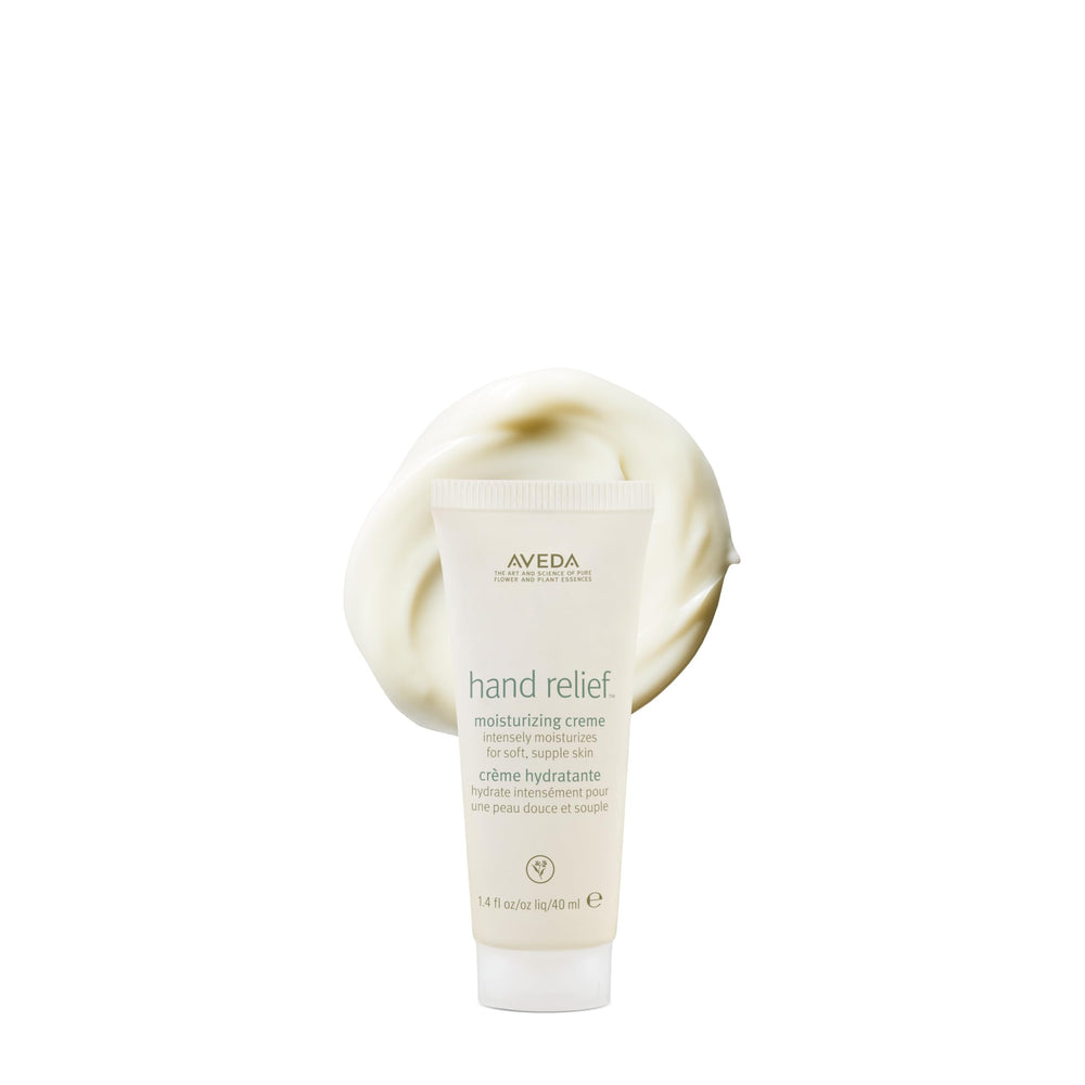 Aveda crema de manos hidratante en envase de 38 ml, confort suave y duradero.