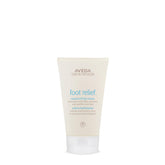 Aveda Foot Relief Creme jar close-up; rich hydration for dry feet.