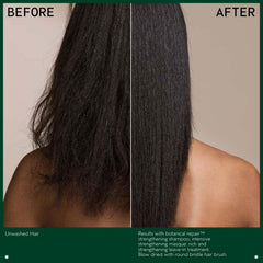 Aveda reparación botánica mascarilla rica, hidratación profunda para cabello seco.