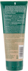 Close-up of Sap Moss shampoo lather showing gentle cleansing.