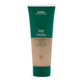 Aveda Sap Moss weightless hydration shampoo bottle highlighting silicone-free formula.
