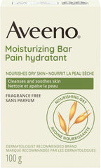 Aveeno Bar Textura Avena: detalle suave para piel delicada.