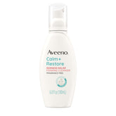 Aveeno Calm + Restore botella con limpiador suave para piel sensible
