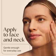 Aveeno Calm and Restore no-residue finish after rubbing in.