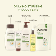 Aveeno para piel sensible, lavado suave diario