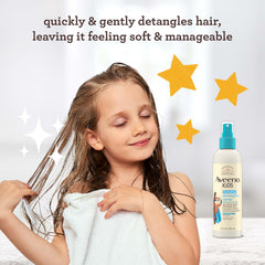 Aveeno Kids Desenredante Hidratante, extracto de avena destacado para cabello suave