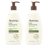 Aveeno Loción hidratante diaria en envase de 18oz, hidratación duradera