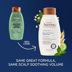 Acondicionador Aveeno, aplicación suave para cabello fino y manejable