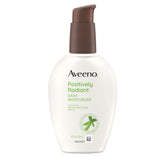 Aveeno Positively Radiant bottle with SPF 15 for daily sun protection