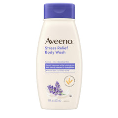 Aveeno relajacion cuerpo botella, sensación calmante durante la ducha