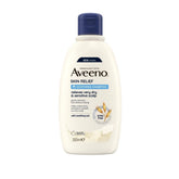 Aveeno Skin Relief Shampoo bottle with soothing cleanse for dry, sensitive scalp