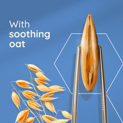 Aveeno Skin Relief Shampoo lather close-up highlighting mild formula