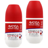 Avena Instituto Espanol active roll-on deodorant bottle ready for use and long lasting freshness