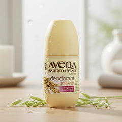 Avena Instituto Español Desodorante Roll-On textura suave, ideal para piel sensible