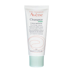 Avène Cleanance HYDRA soothing cream jar close-up for nourished skin after acne treatment