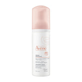 Avène Cleansing Foam face wash bottle pour shows a gentle, soap-free cleanse for sensitive skin.
