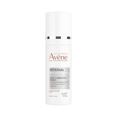 Avène Retrinal 0.05% cream bottle showing lightweight formula for smoother skin