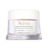 Avène revitalizing nourishing cream bottle showing daily hydration support for dry skin