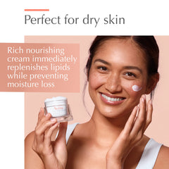 Avène nourishing cream jar featuring antioxidants for healthy-looking skin