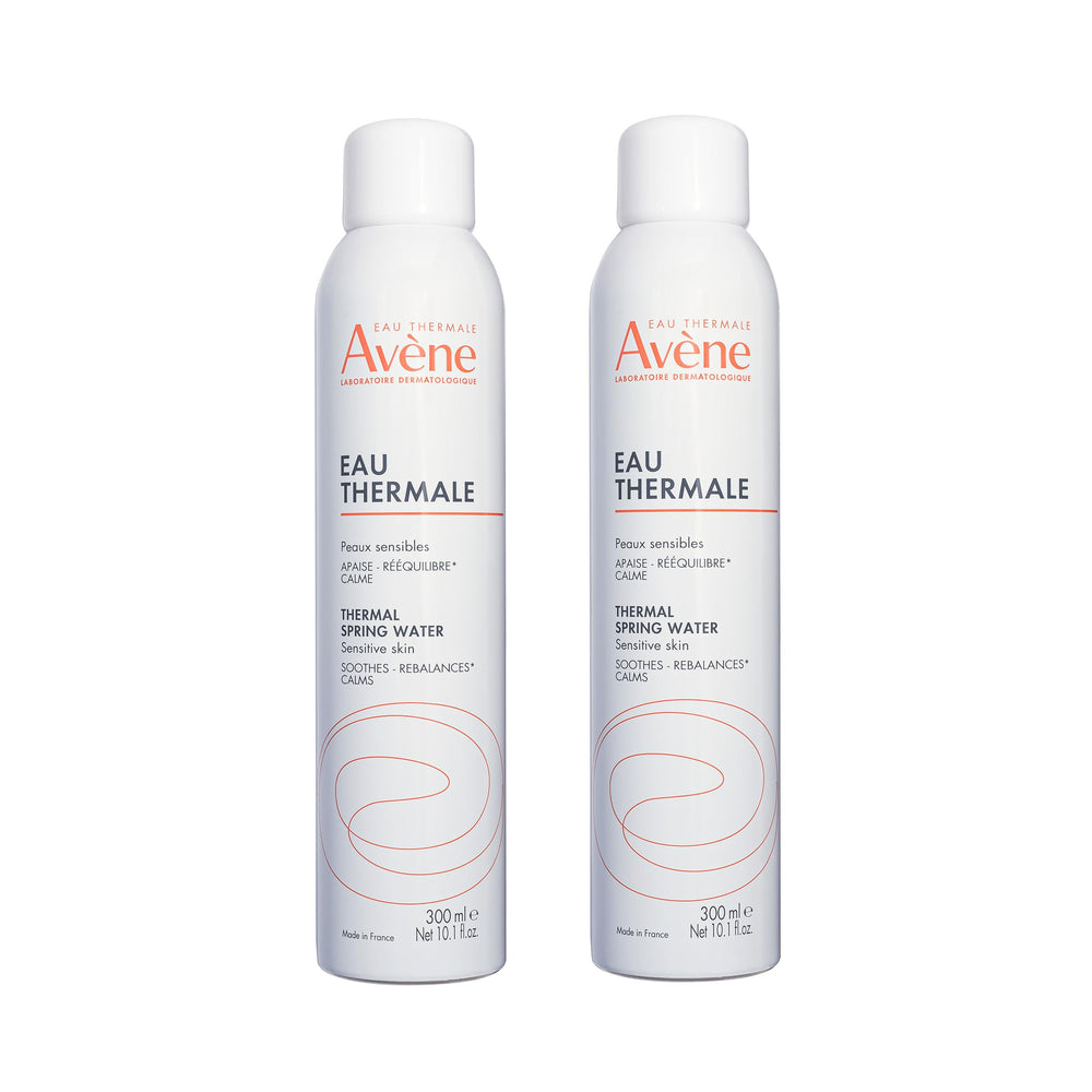 Avène Thermal Spring Water bottle—pure hydration for sensitive skin.