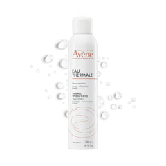 Avène Thermal Spring Water bottle shown for soothing sensitive skin.