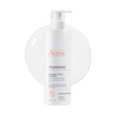 Avène Tolerance daily foaming cleanser bottle for gentle cleansing on sensitive skin.