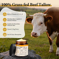 AveCera Tallow Balm vanilla orange scent—subtle citrus fragrance