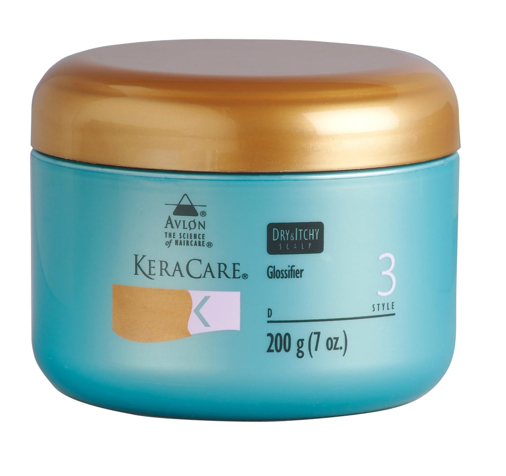 Avlon Keracare Glossificador, botella de 7 onzas, hidratación diaria para el cuero cabelludo.