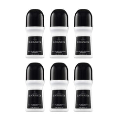 AVON Black Suede men's roll-on bottle for long-lasting freshness