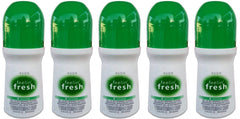 AVON Feelin Fresh deodorant stick 5-pack for all-day odor control.
