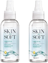 AVON Skin So Soft Original Dry Oil Spray bottle front view for silky, moisturized skin.