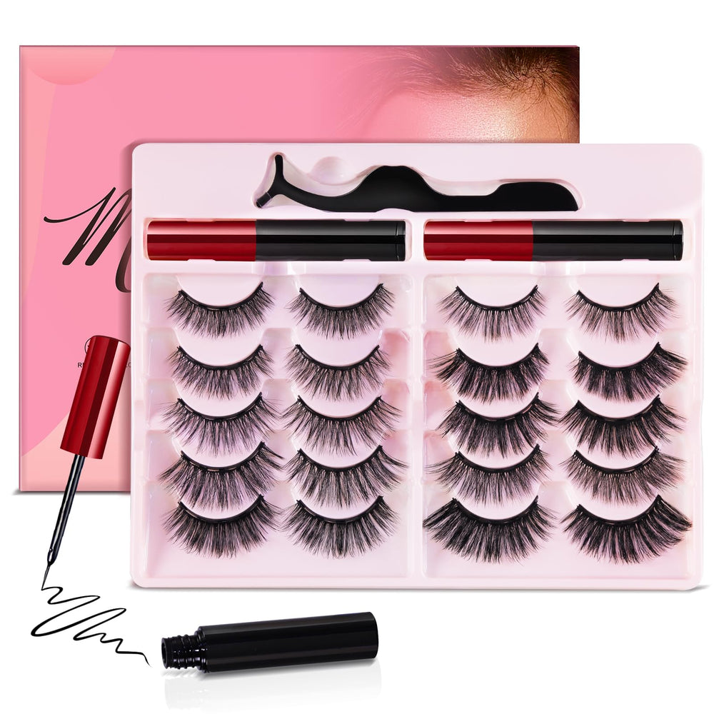 Awmyis magnetic eyelashes kit packaging, showing premium, easy-to-store set.