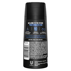 AXE Anarchy body spray application gesture for easy daily use