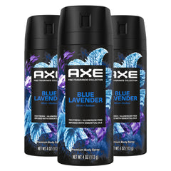 AXE Azul Lavanda desodorante en spray, aroma refinado para todo el día