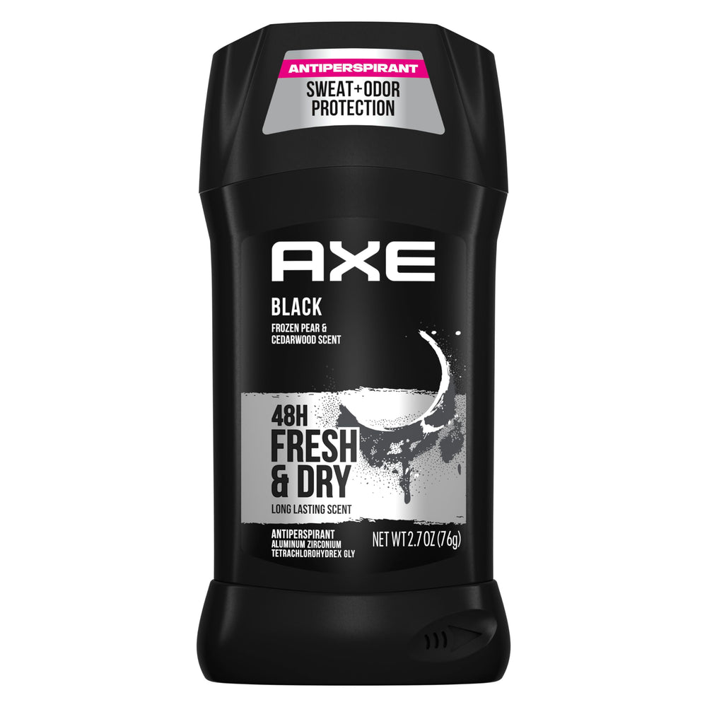 AXE Black barra-desodorante para hombres, pack4, protección duradera y frescura diaria.