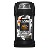 AXE Black Vanilla desodorante-stick: fragancia refinada para uso diario y protección prolongada.