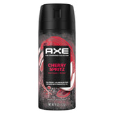 AXE Cherry Spritz bottle emphasizing premium fragrance for daily freshness.