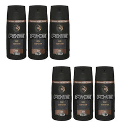 AXE Dark Temptation 4 oz can top view for compact carry