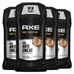 AXE Dark Temptation: aplicación suave que mantiene la frescura todo el día.