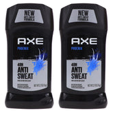 AXE Dry Phoenix desodorante barra en pack de 2 para protección diaria y frescura.