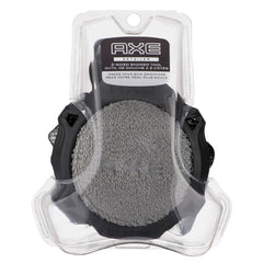 AXE mens shower scrubber detailer front view for exfoliation benefits