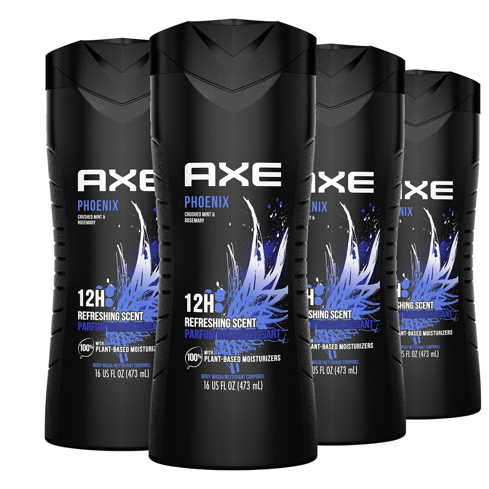 AXE Phoenix gel ducha mentha romero, frescura diaria para empezar el día.